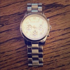 Silver Michael Kors watch